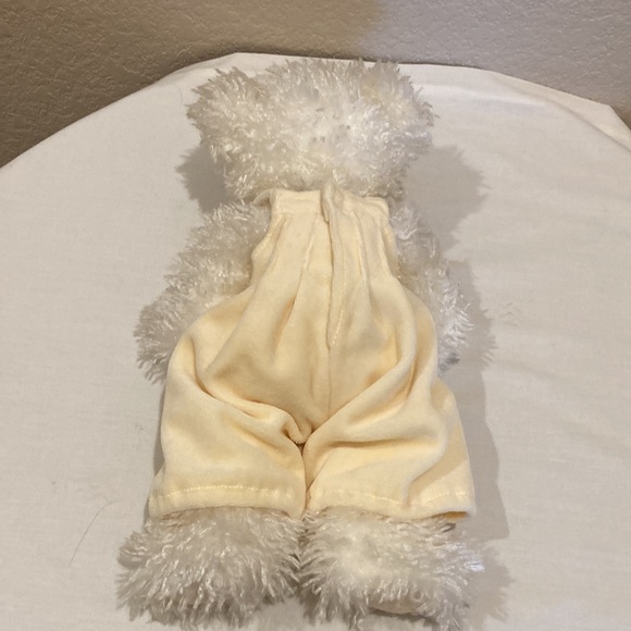 The Boyds Bear Collection JB Bean Series Vintage 1985-1999 Yellow Overalls & Bow - Picture 3 of 8